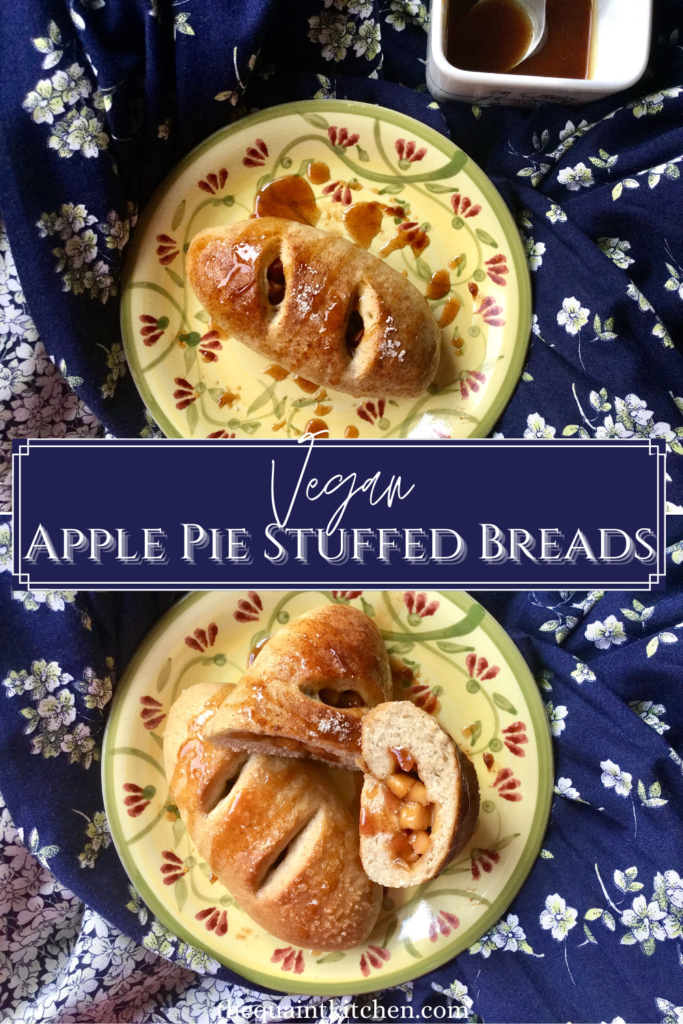 Vegan apple pie bread