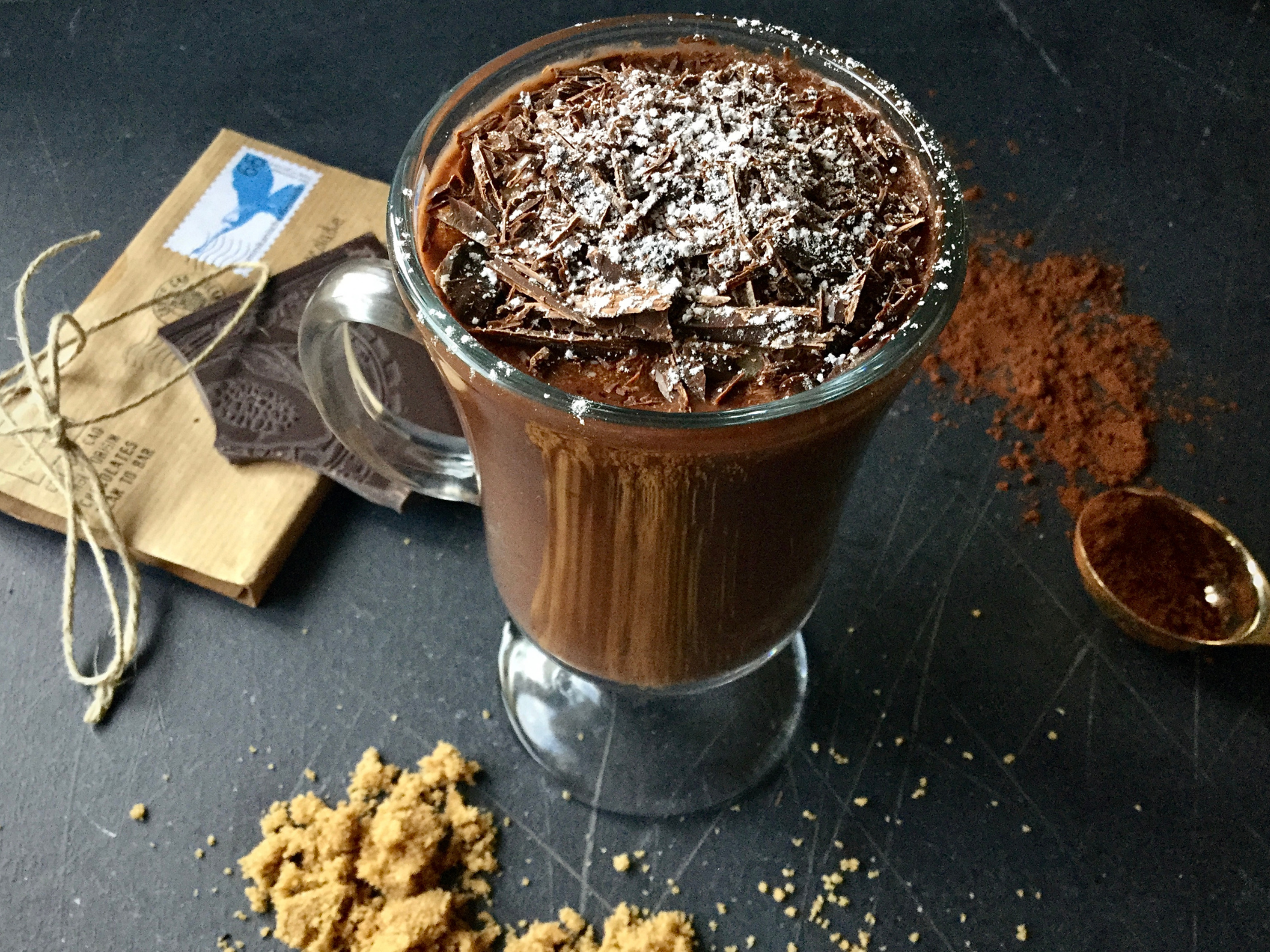 Classic Vegan Hot Chocolate (+ make your own mix)