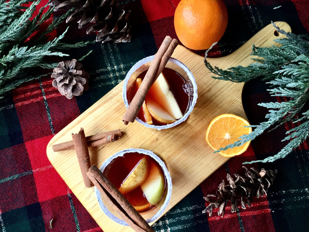 Spiced holiday drink
