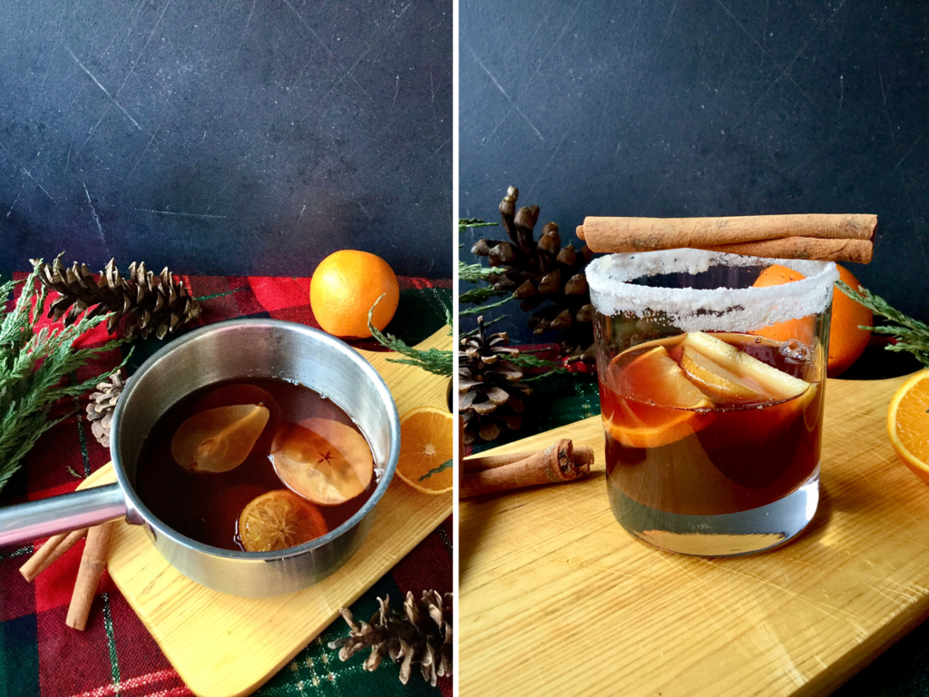 Spiced holiday punch