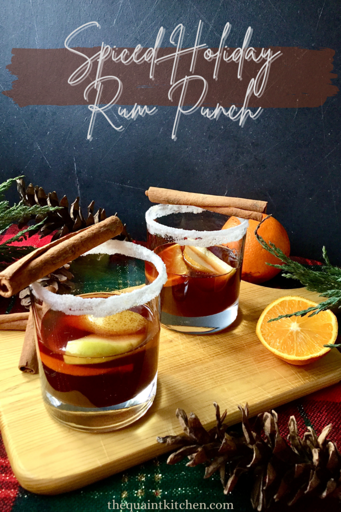 Spiced Holiday Rum Punch