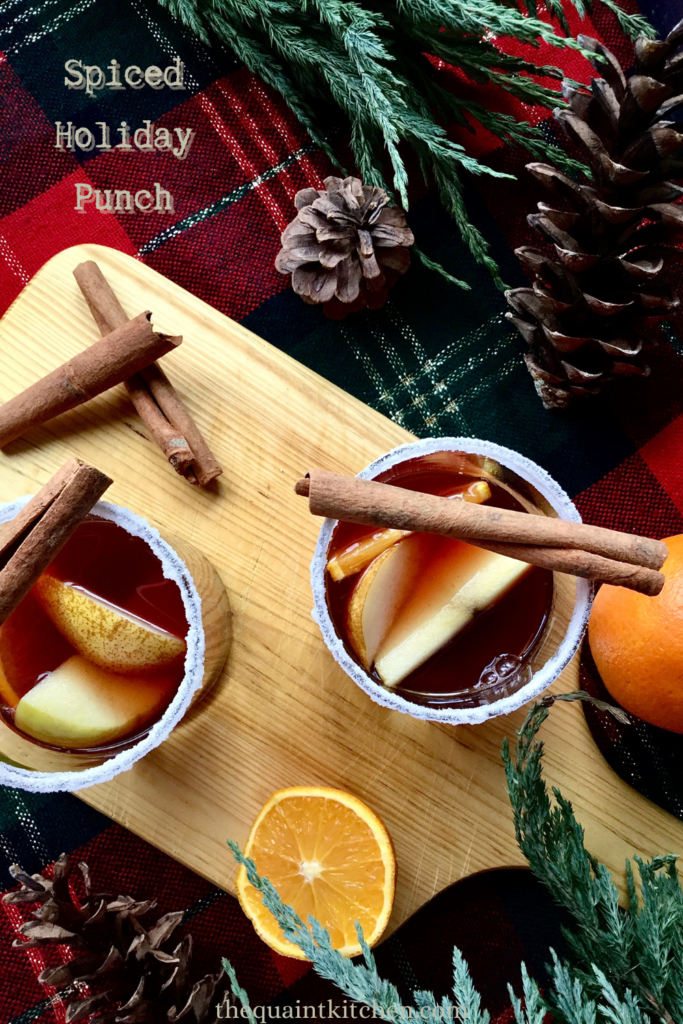Spiced holiday rum