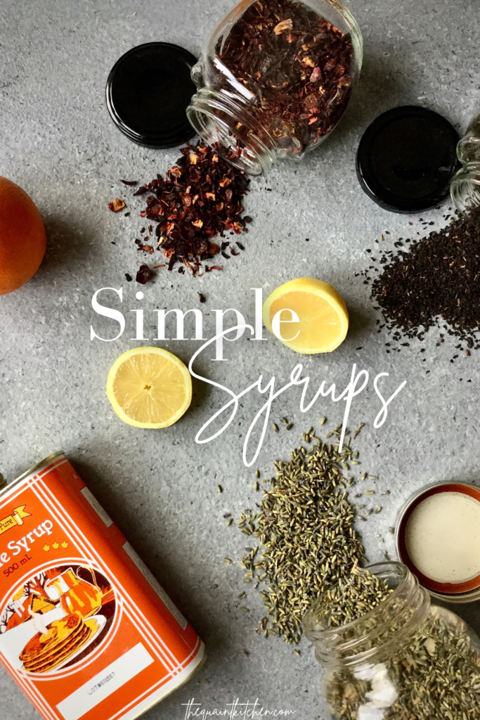 Simple syrups