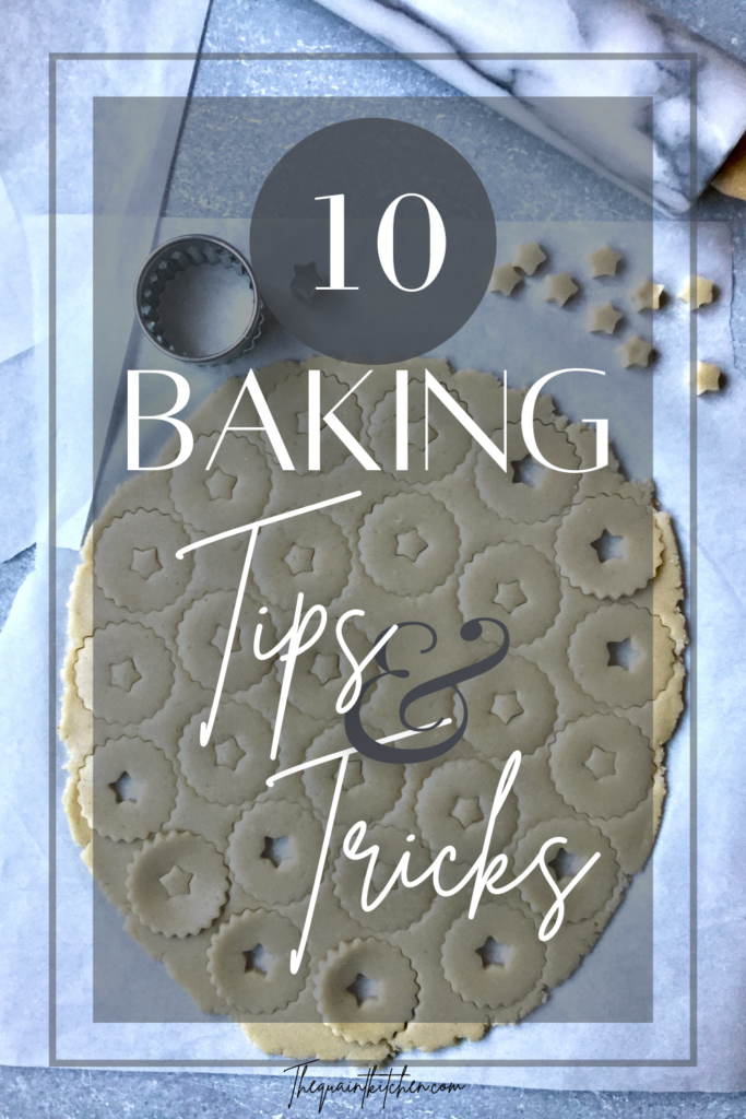 Baking tips and tricks