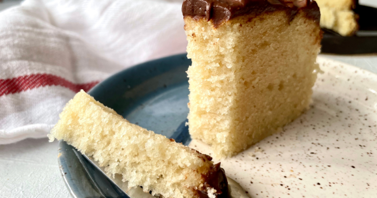 Vegan Vanilla Cake 2 ways