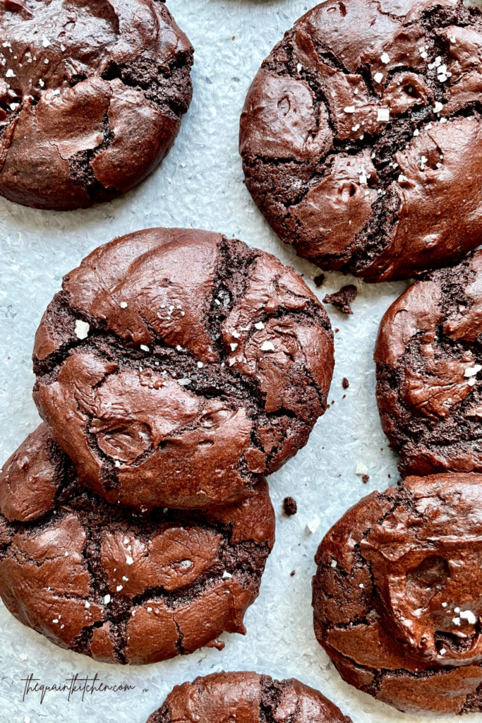 Vegan brownie cookies