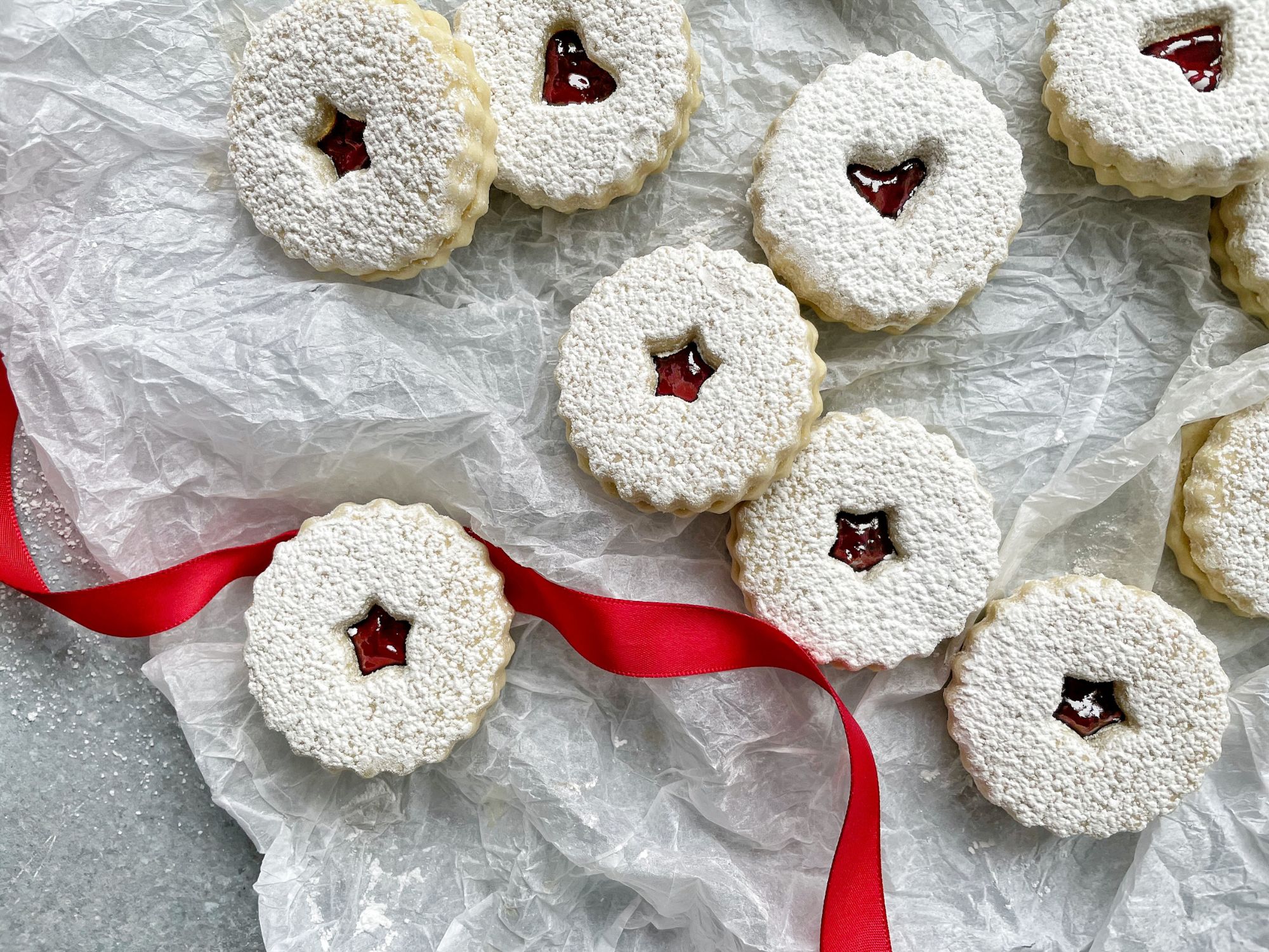 Vegan Jam Sandwich Cookies - The Quaint Kitchen